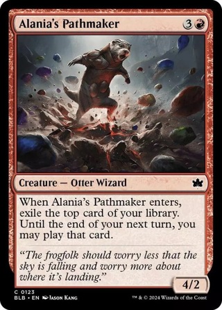 Alanias Pathmaker MTG BLB 0123 Common NM