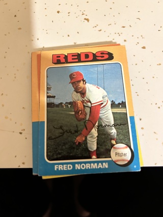 1975 topps fred norman