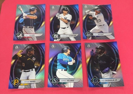 2022 Bowman Platinum baseball lot