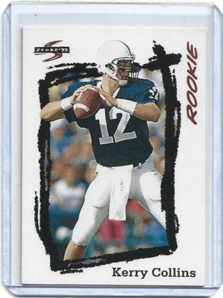 1995 SCORE KERRY COLLINS ROOKIE CARD