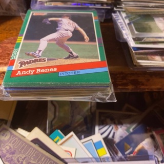 (50) random 1991 donruss baseball cards 