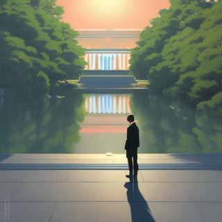 Listia Digital Collectible: The Lincoln Memorial Across the Reflecting Pool