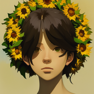 Listia Digital Collectible: Sunflower Headband