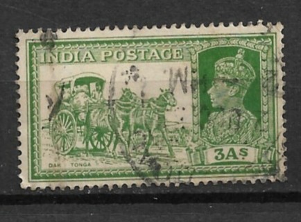1937 India Sc156 Mail Transport: Dak Tongo used
