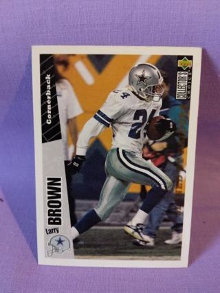 Football Trading Card Larry Brown