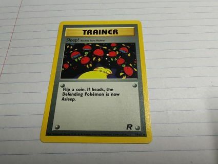 Pokemon Trainer Sleep! - Team Rocket Set 1995