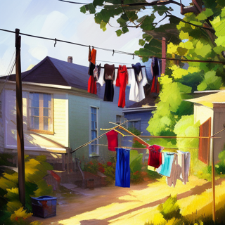 Listia Digital Collectible: Laundry in the 50's