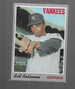 1970 TOPPS BILL ROBINSON #23