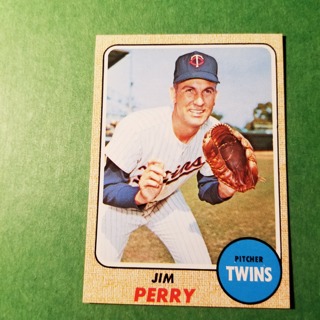 1968 - TOPPS BASEBALL CARD NO. 393 - JIM PERRY - TWINS