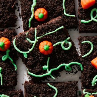 Pumpkin Patch Brownies