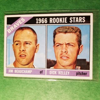 1966 - TOPPS BASEBALL CARD NO. 84 - 1966 ROOKIE STARS - BRAVES