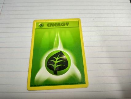 Pokemon Base Set Grass Energy 99/102 #10