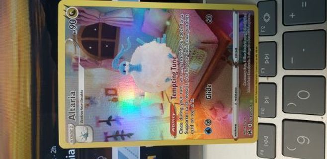 Altria GG19/GG70 Ultra Rare Holo Pokémon Full art card