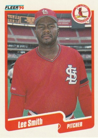 1990 Fleer Update Lee Smith # U-53 ST Louis Cardinals