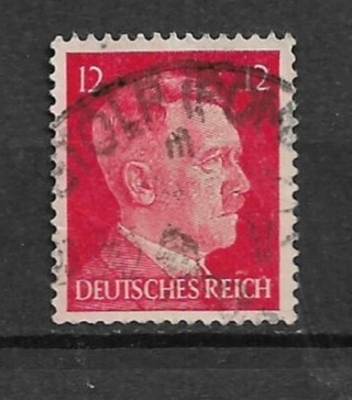 1941 Germany Sc513 12pf Hitler used