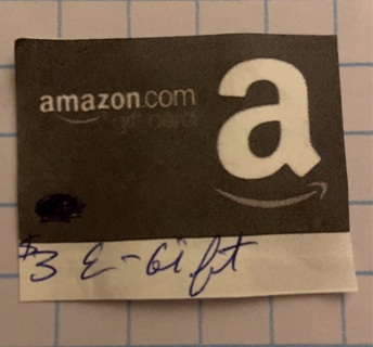 $3 Amazon E-gift Code