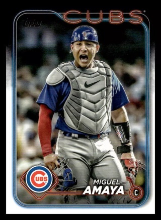 2024 Topps Series 1 Miguel Amaya #319 Chicago Cubs