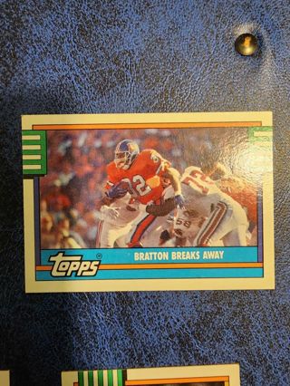 90 Topps Bratton Breaks Away #504