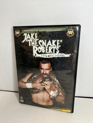 2005 WWE DVD Jake The Snake Roberts Pick Your Poison 2 Disc GREAT!