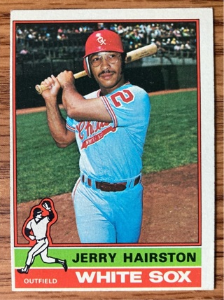 1976 Topps Jerry Hairston baseball card 