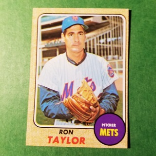 1968 - TOPPS BASEBALL CARD NO. 421 - RON TAYLOR - METS