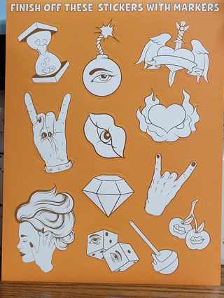 Paper Sticker Sheet