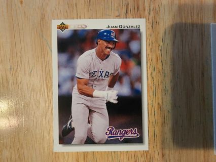 92 Upper Deck Juan Gonzalez #243