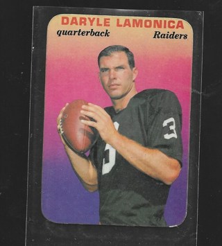 1970 TOPPS GLOSSEY DARYLE LAMONICA 