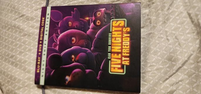 Five nights at freddys digital hd code from bluray