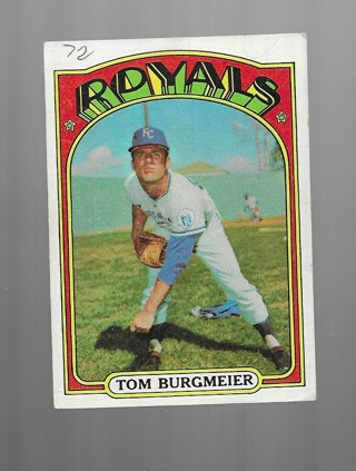 1972 TOPPS TOM BURGMEIER #246
