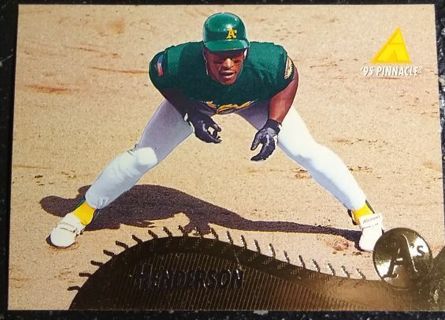 1995 Pinnacle Rickey Henderson