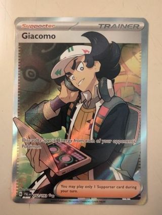 Giacomo 252/193 double rare holo nm pokemon