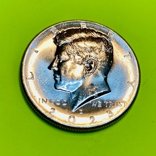 Beautiful 2023 Half Dollar Uncirculated 50c Coin!