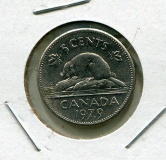 1979 Canada 5 Cents