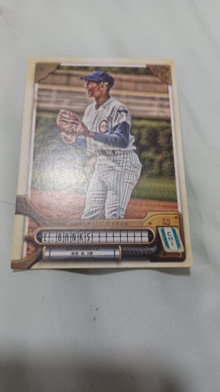22 Topps Gypsy Queen Ernie Banks SP