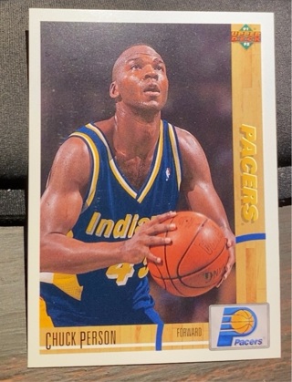 CHUCK PERSON INDIANAPOLIS PACERS
