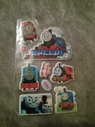 Thomas train puffy stickers