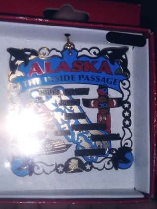 Alaska the inside passage ornament