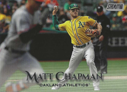 2019 Stadium Club Matt Chapman #164