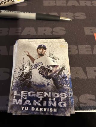 2018 topps legends in the making yu darvish