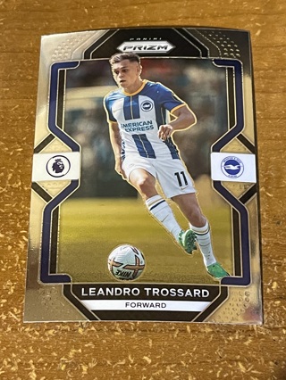 2022-23 Panini Prizm Premier League Soccer - Base Card - LEANDRO TROSSARD #124