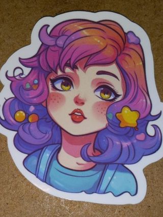 Anime Cute new one nice vinyl sticker no refunds regular mail only