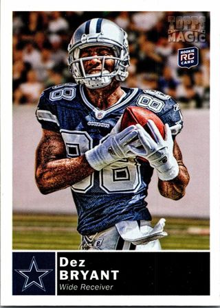 2010 TOPPS MAGIC DEZ BRYANT ROOKIE CARD