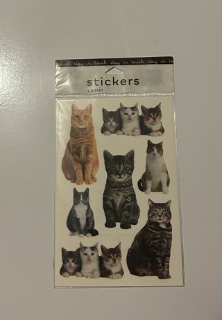 Cat  Sticker Pack Last One