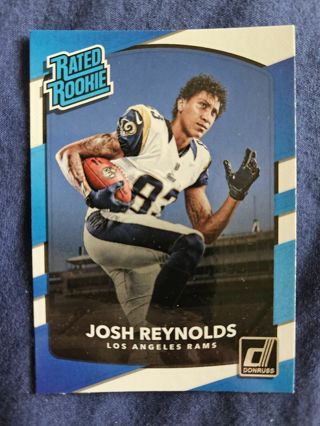 2017 Donruss Rated Rookie Josh Reynolds