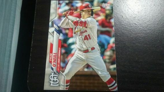 2020 TOPPS TYLER O'NEILL ST. LOUIS CARDINALS BASEBALL CARD# 39