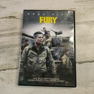 FURY DVD=BRAD PITT