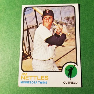 1973 - TOPPS BASEBALL CARD NO. 358 - JIM NETTLES - TWINS