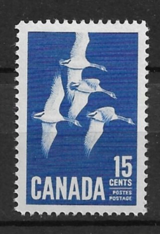 1963 Canada Sc415 15¢ Canada Geese MNH