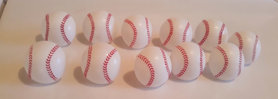 11 Baseball Rings (party favors)